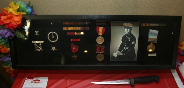 Brother honors Marine's service on battleship